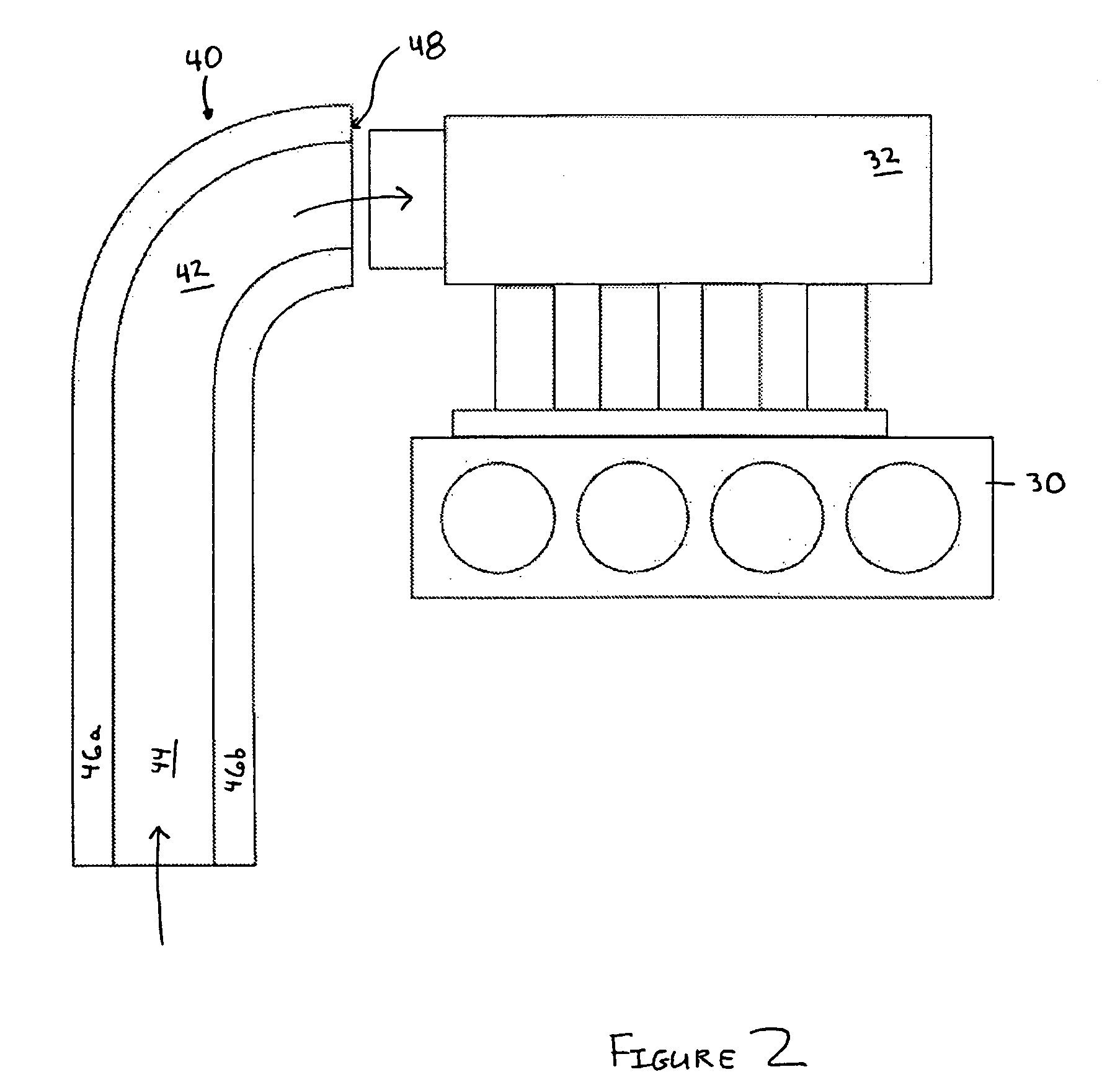 Gas directing system and method