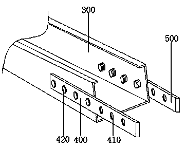 Integrally formed stainless steel cable bridge and preparation method thereof