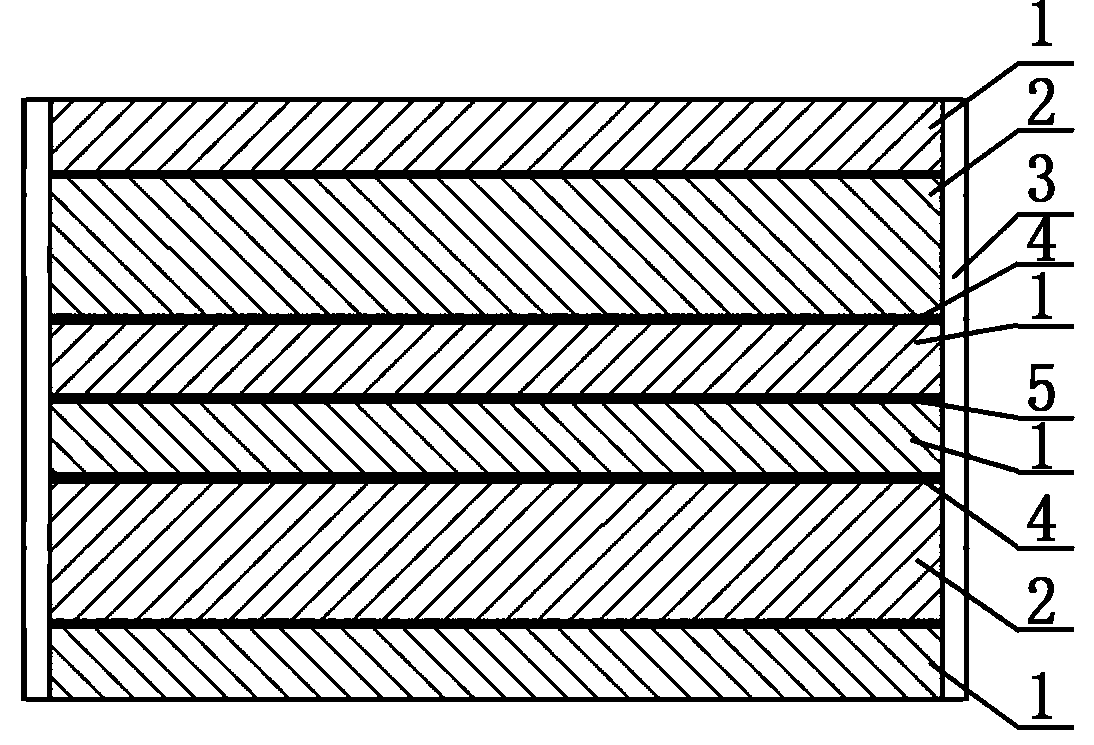 Production method for titanium steel titanium composite board diffusion welding