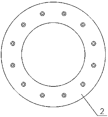 High-speed train brake disc-wheel disc