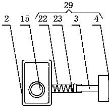 Novel horizontal bars for medical rehabilitation and with protection effect