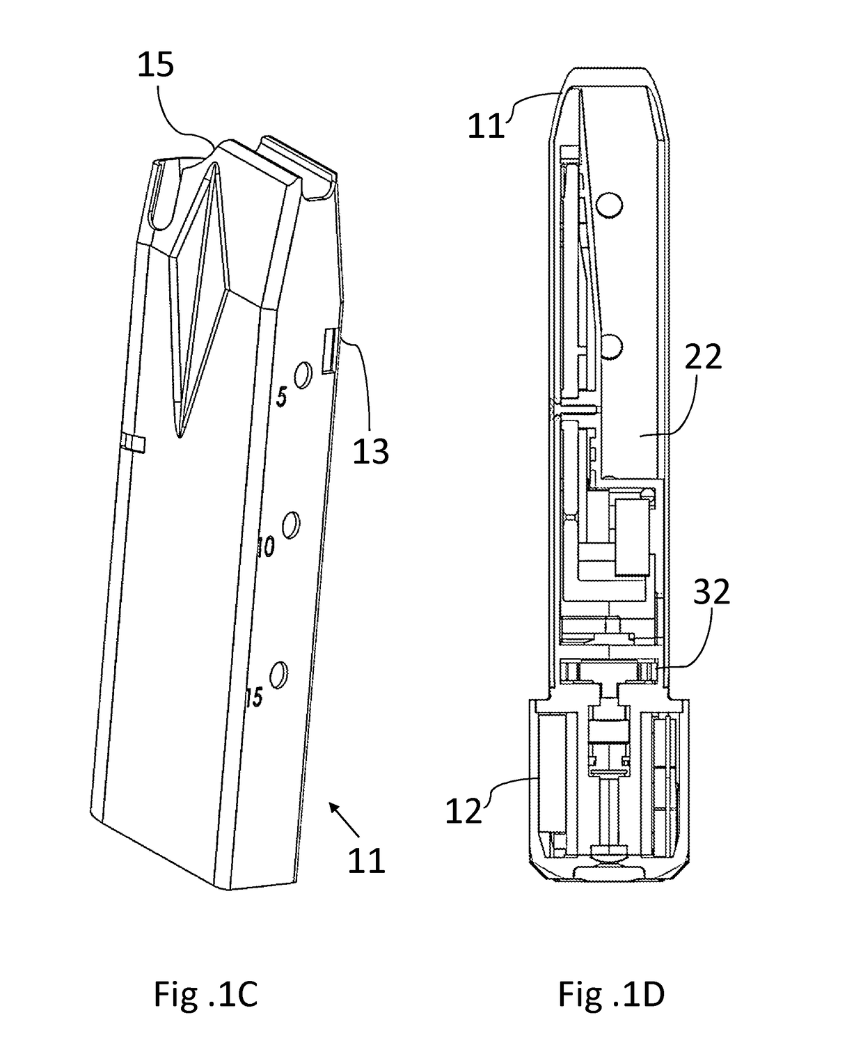 Safety magazine for firearms