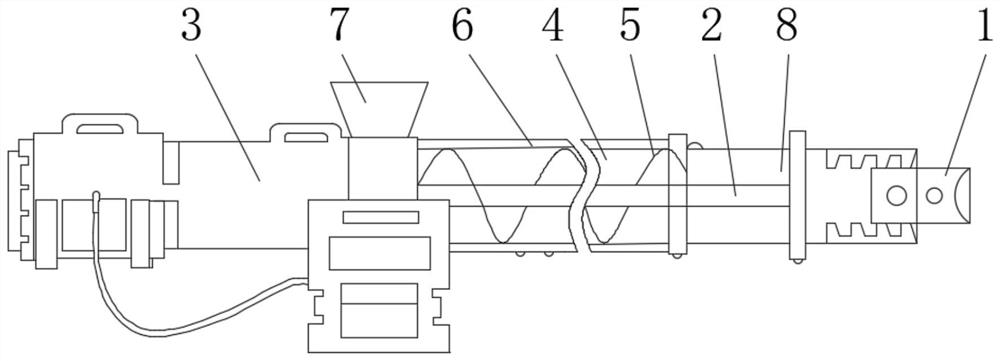 Small tunnel air conveyor for earthquake rescue