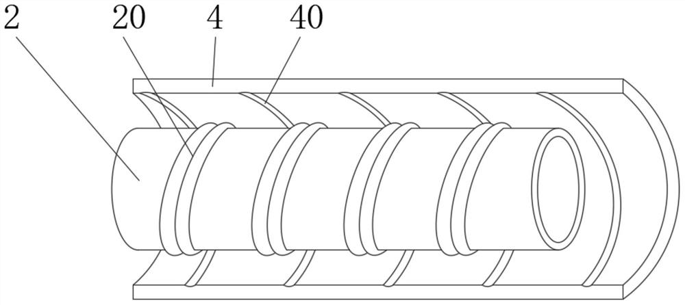 Small tunnel air conveyor for earthquake rescue