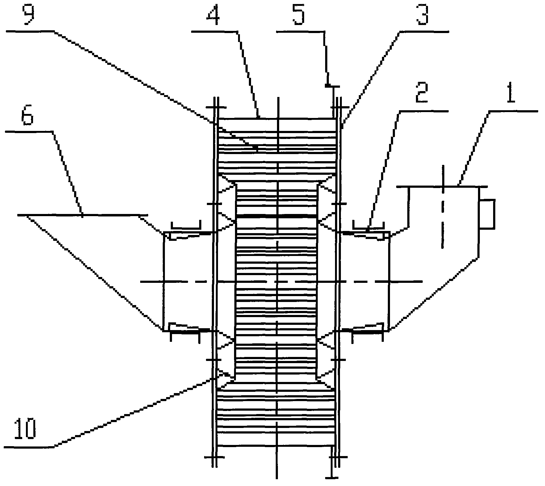 Inertial ball mill