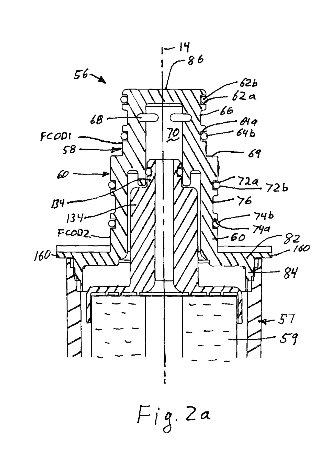 Water filter cartridge and manifold head seal