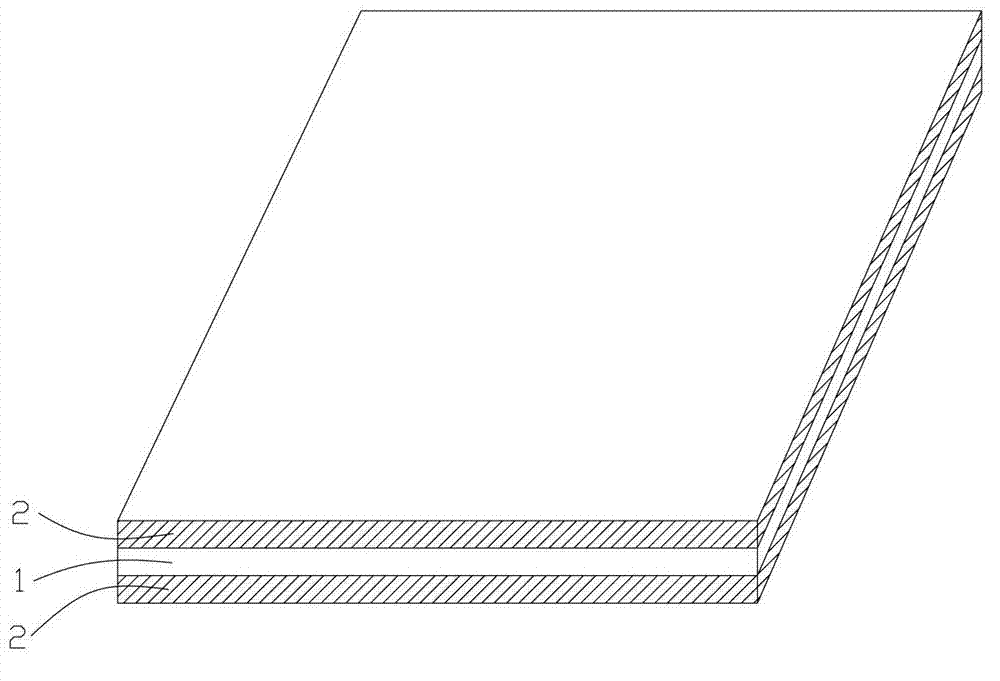 Carbon-fibre composite sheet and application for same