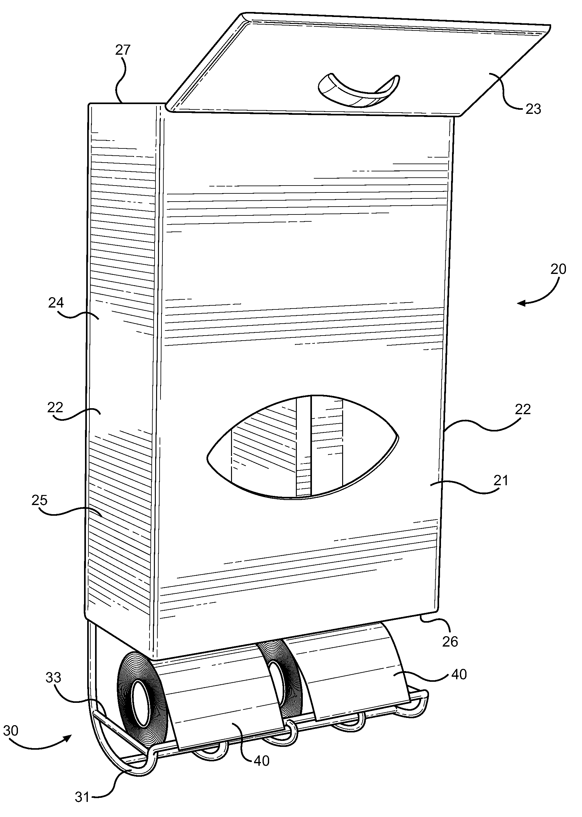 Thermal Paper Roll Holder and Dispenser