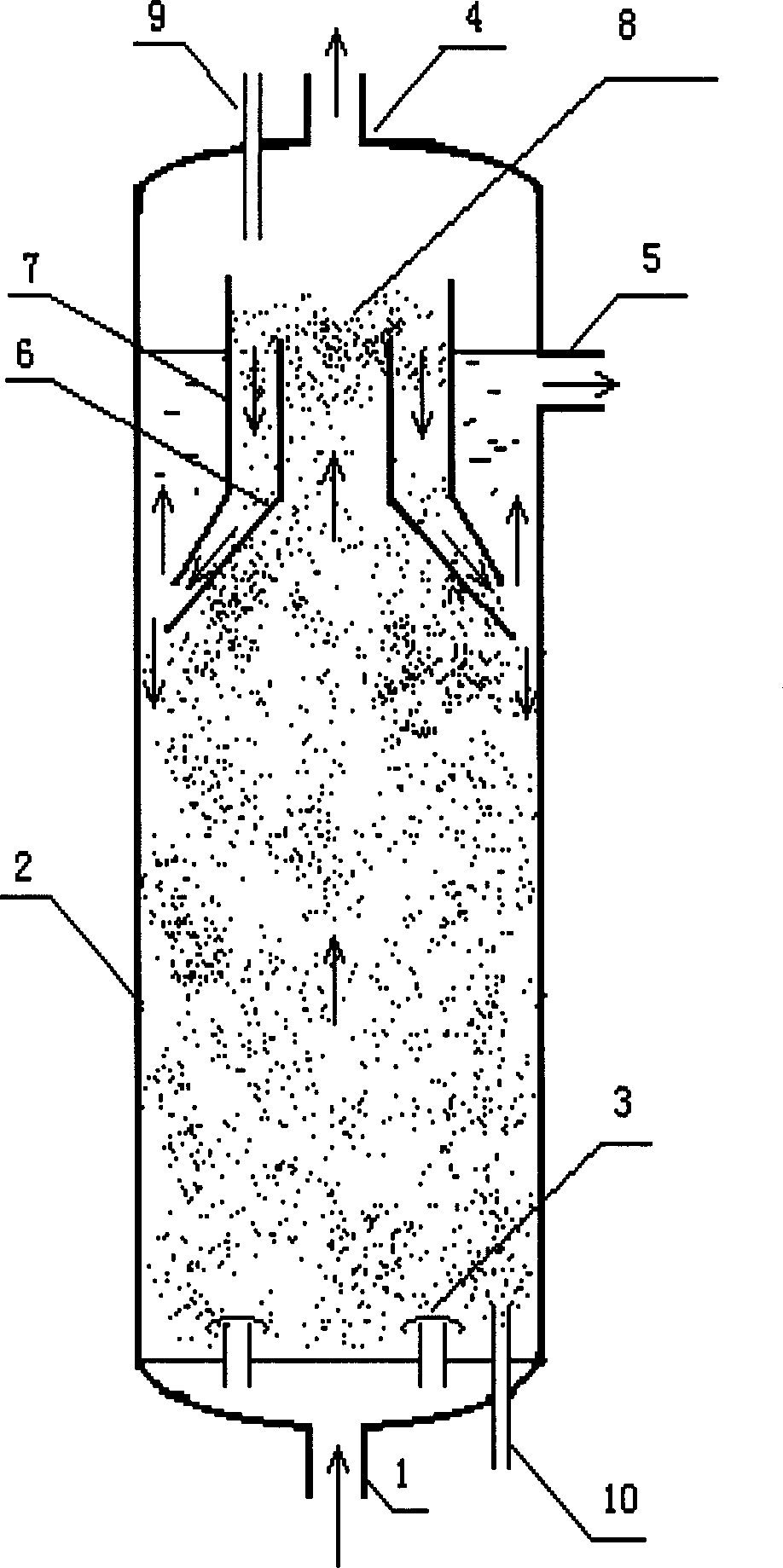 Boiling bed reactor