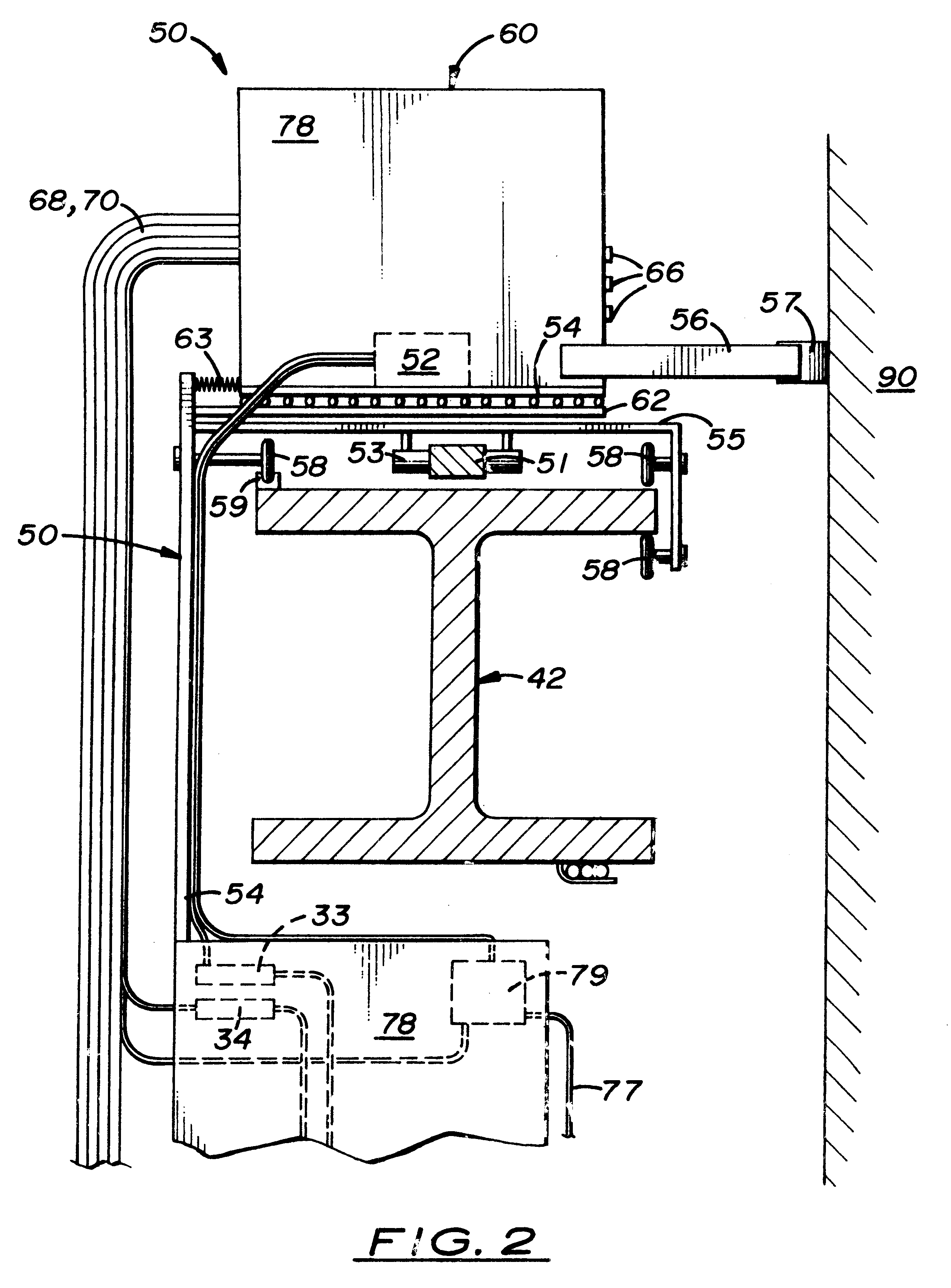 Large surface image reproduction system