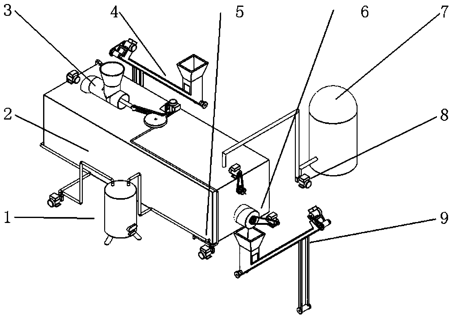 Dry fermentation system and fermentation method thereof