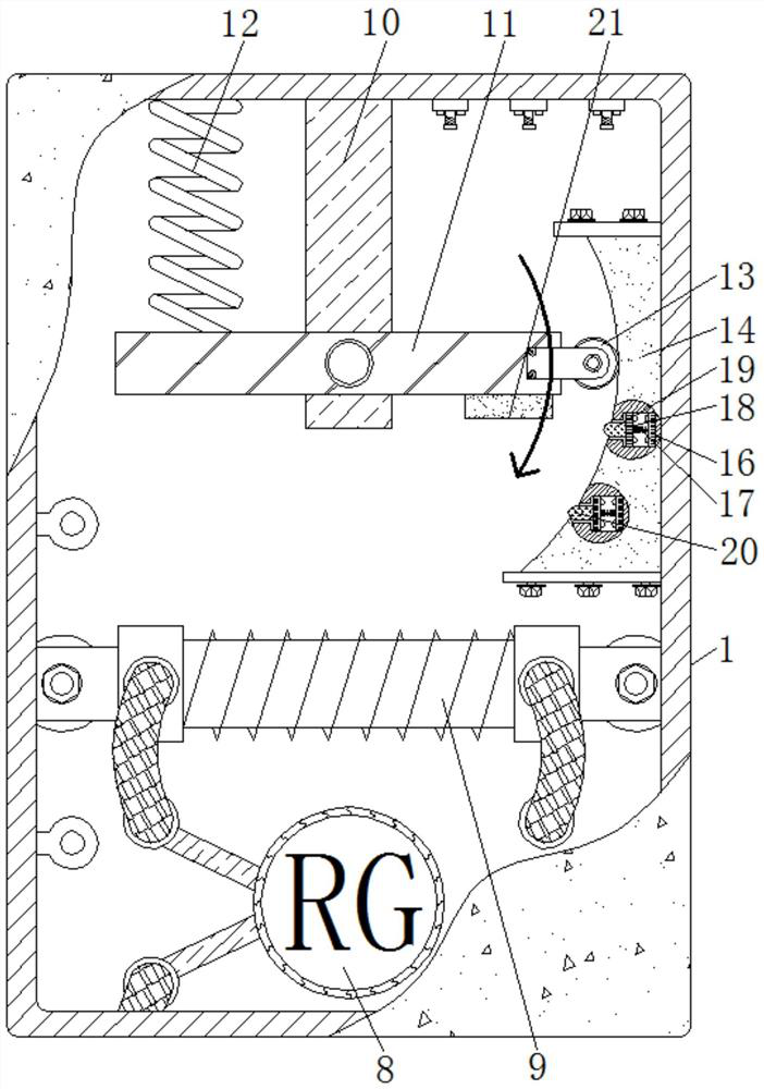 Smart home curtain control device capable of preventing strong light from affecting indoor temperature