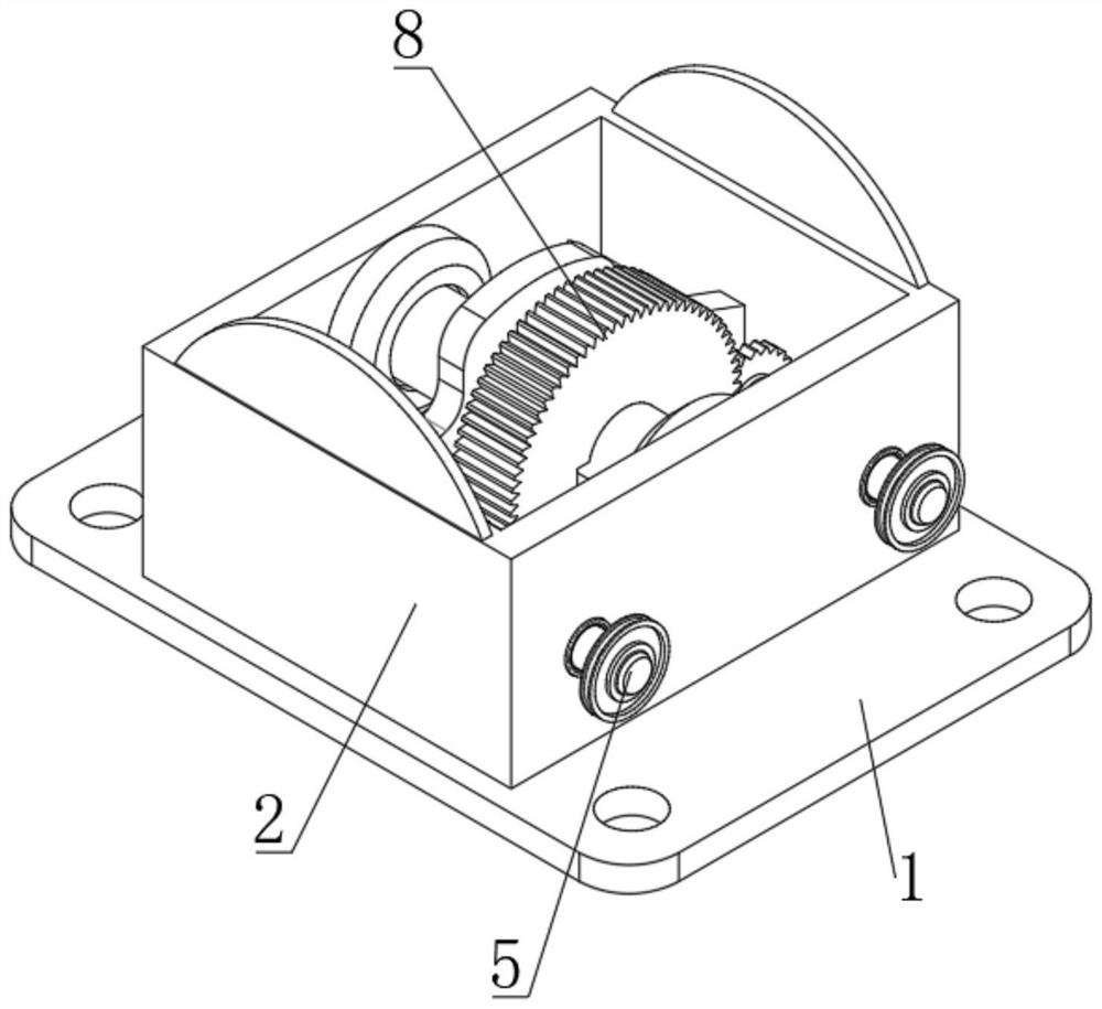 Rotating shaft with vibration reduction device