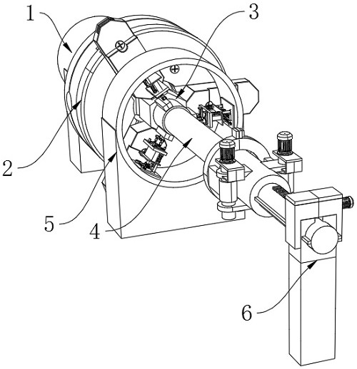 Machining device and method for magnesium alloy sacrificial anode bar