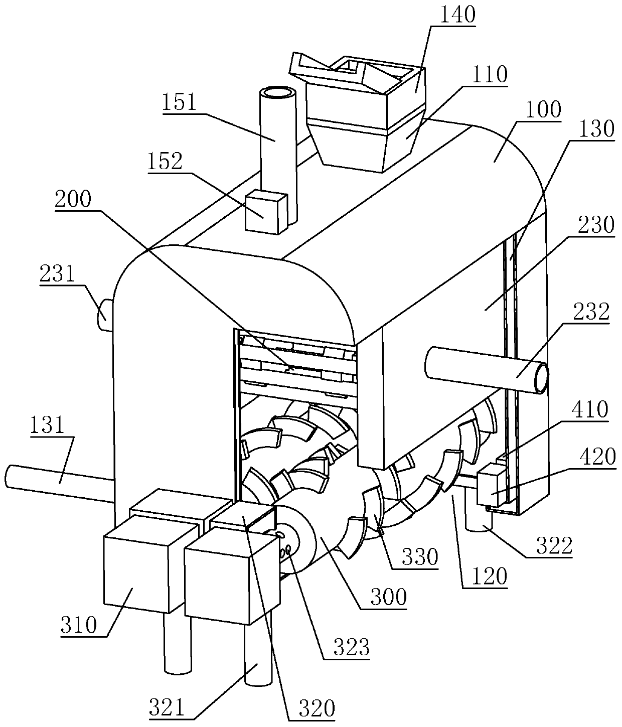 Sludge reducing device