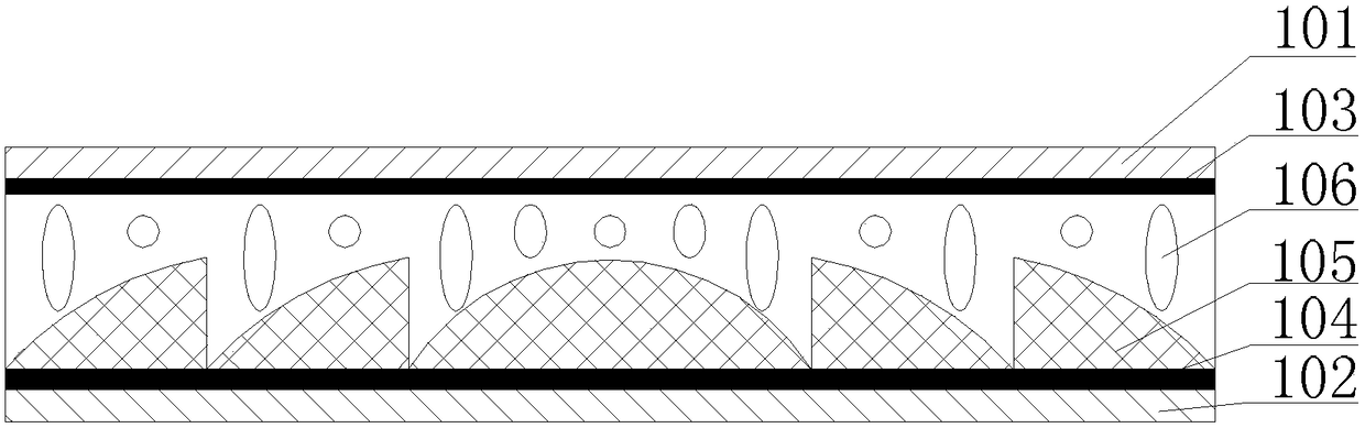 Blue-phase liquid crystal Fresnel lens and preparation method thereof