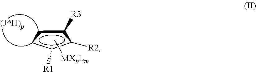 Hydrogenation of annulated cyclopentadienyl metal complexes and metallocene catalysts comprising such