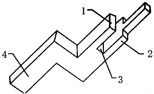 Assembling and positioning structure of main combustion hole bush on flame tube