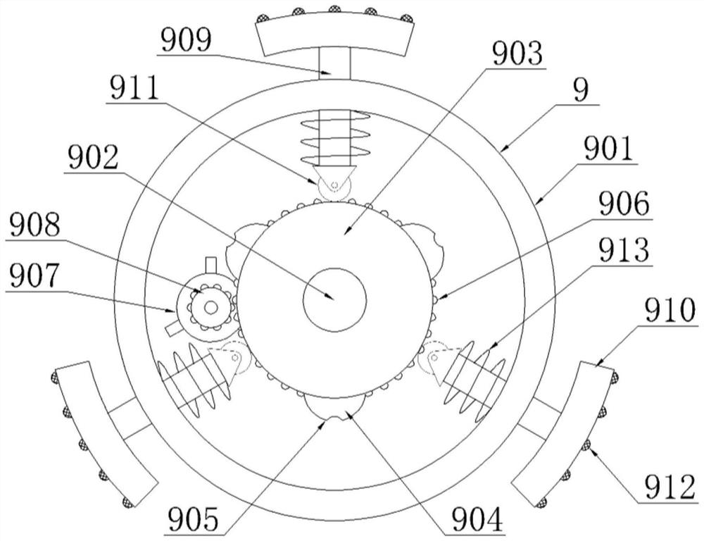 Round pipeline paint sprayer with quick drying function for round hollow pipe