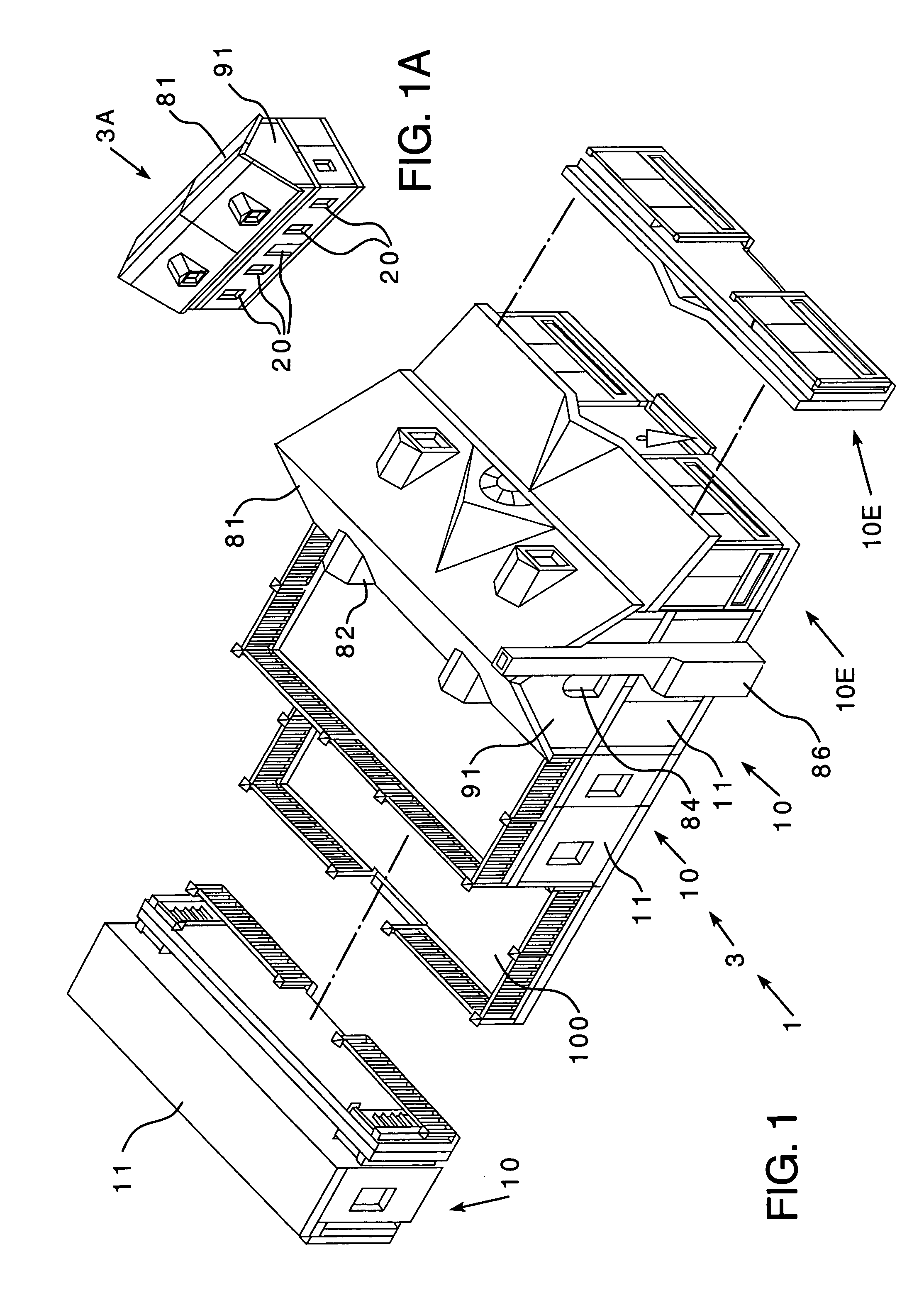 Modular prefabricated house