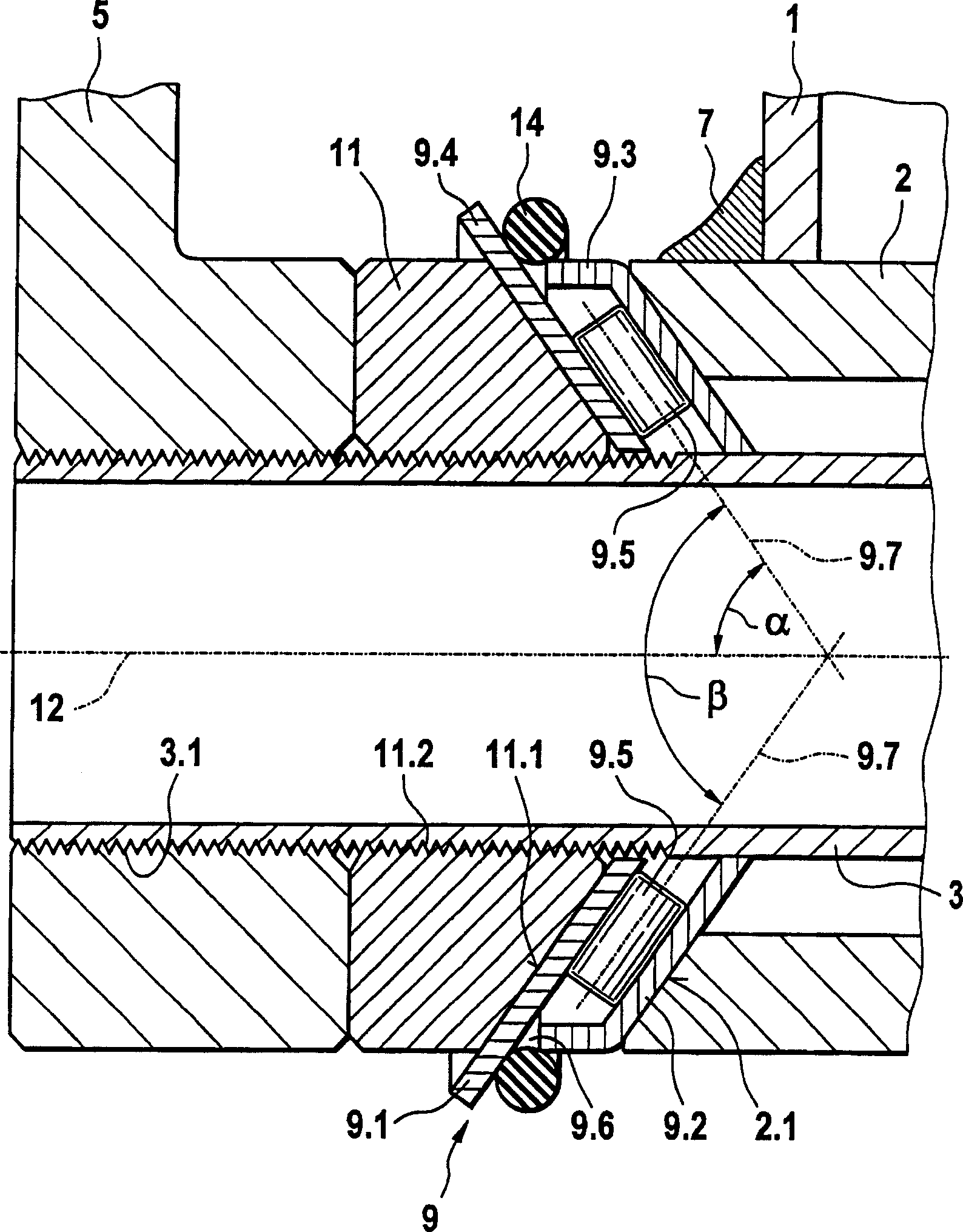 Crank bearing unit