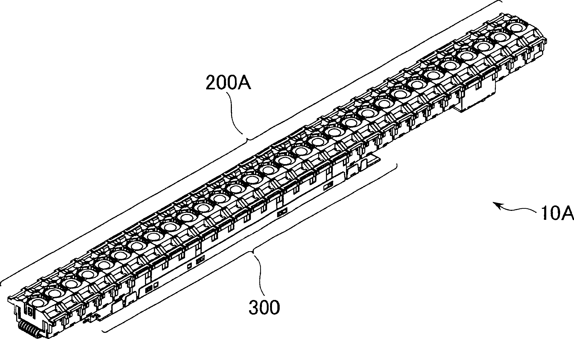 Multi-beam photoelectric sensor