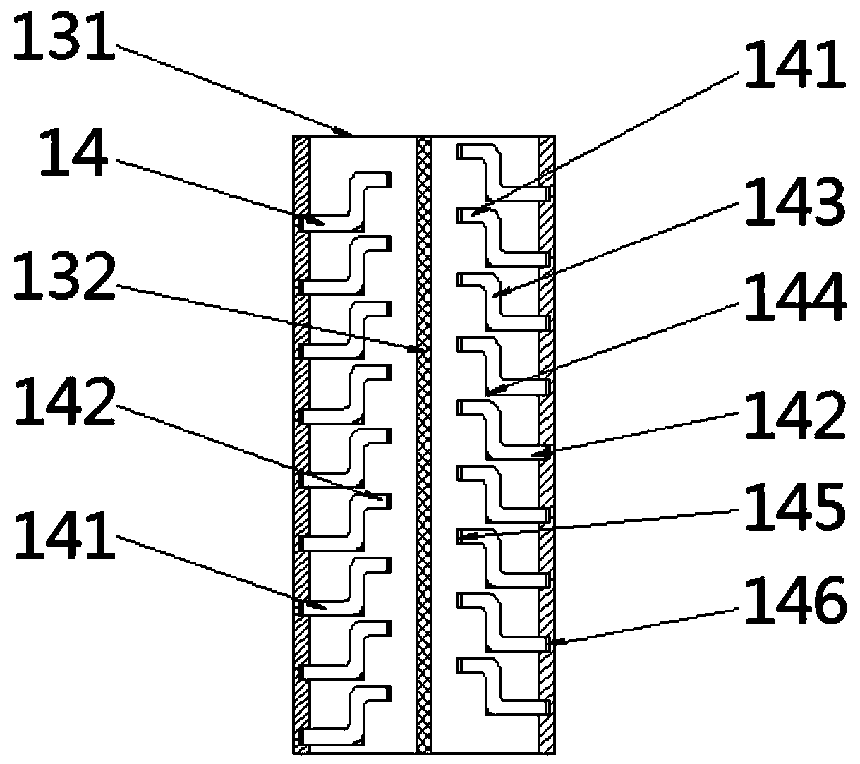 High-voltage power distribution cabinet with multi-protection device