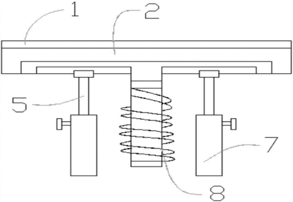 Supporting device used for building