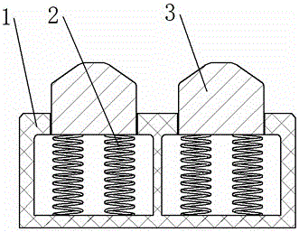 Automatic track logistics electric brush apparatus