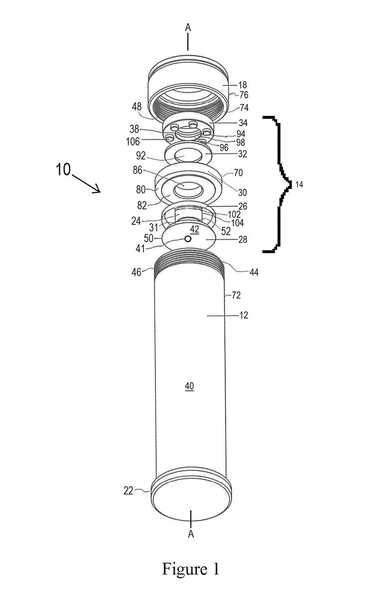 High temperature fluid sample aging cell