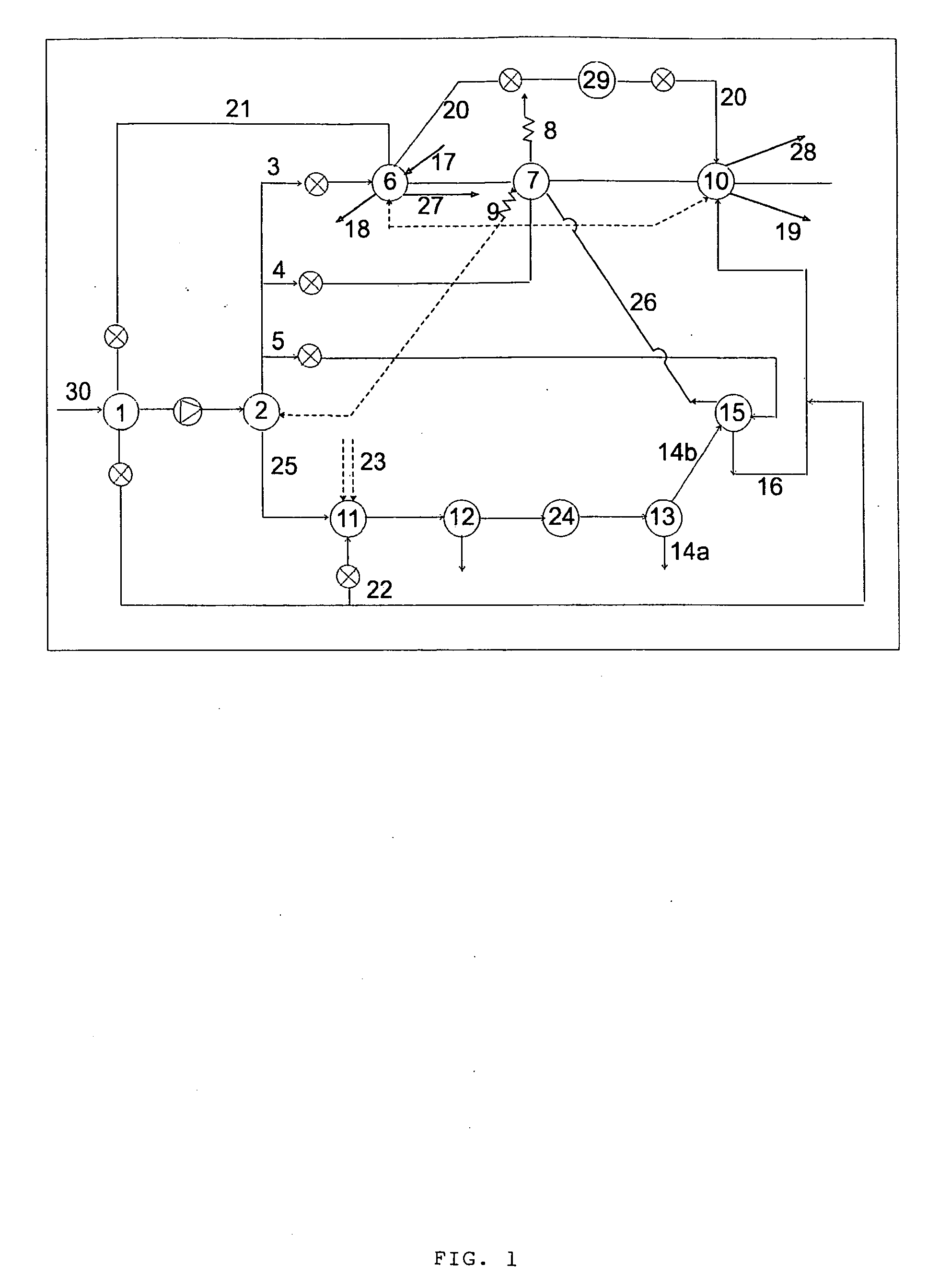 Method of processing slops