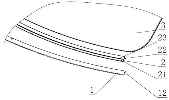 Sealing system of vehicle window glass