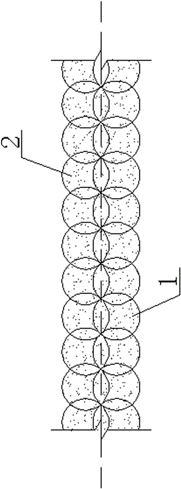 A Supporting Structure of Composite Pile in Deep Peaty Soil Layer