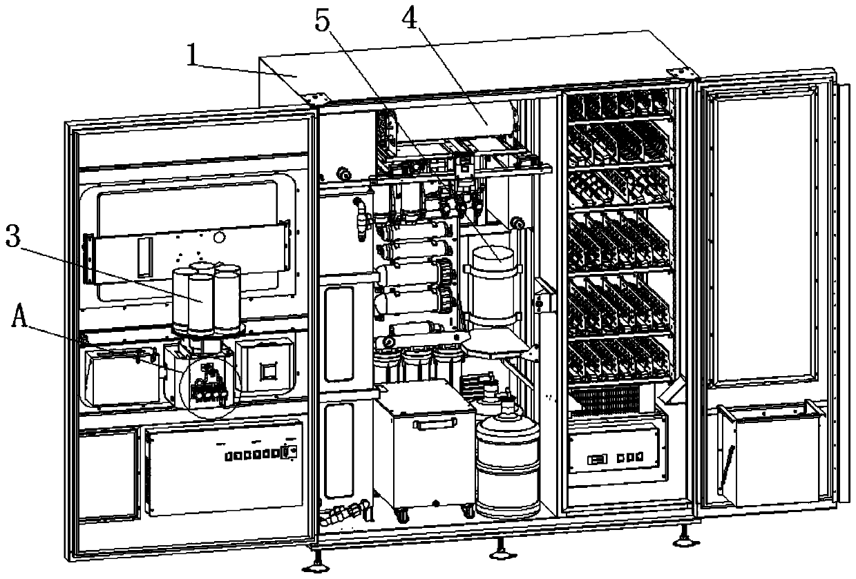 Grading and quantitative taking method for shared direct drinking mineral water machine