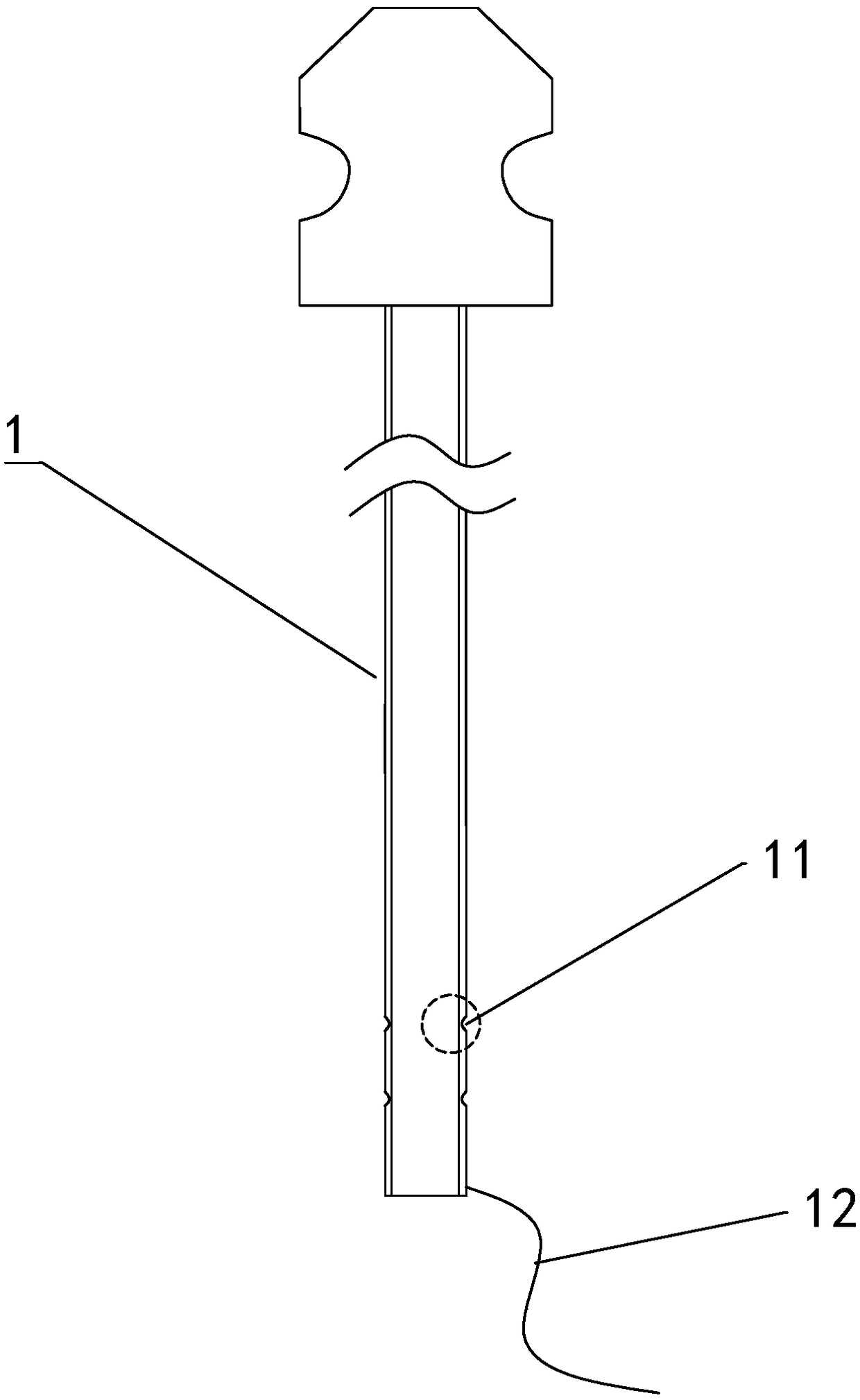 Easy-to-use vas deferens structure for pigs