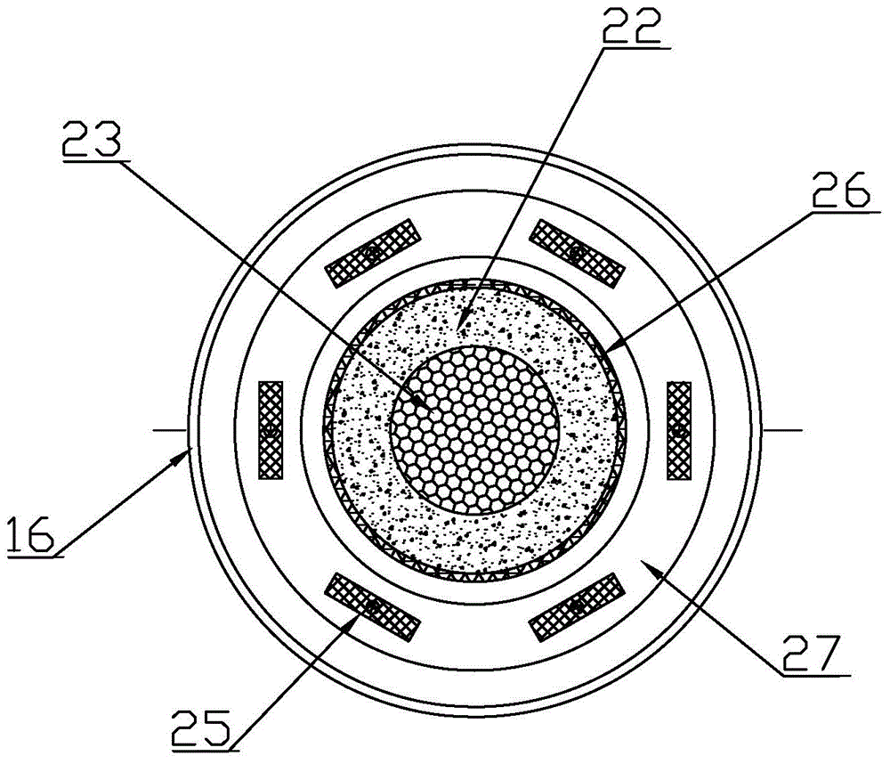 Ceramic material sintering furnace and isostatic pressing field-controlled spark pulse sintering method