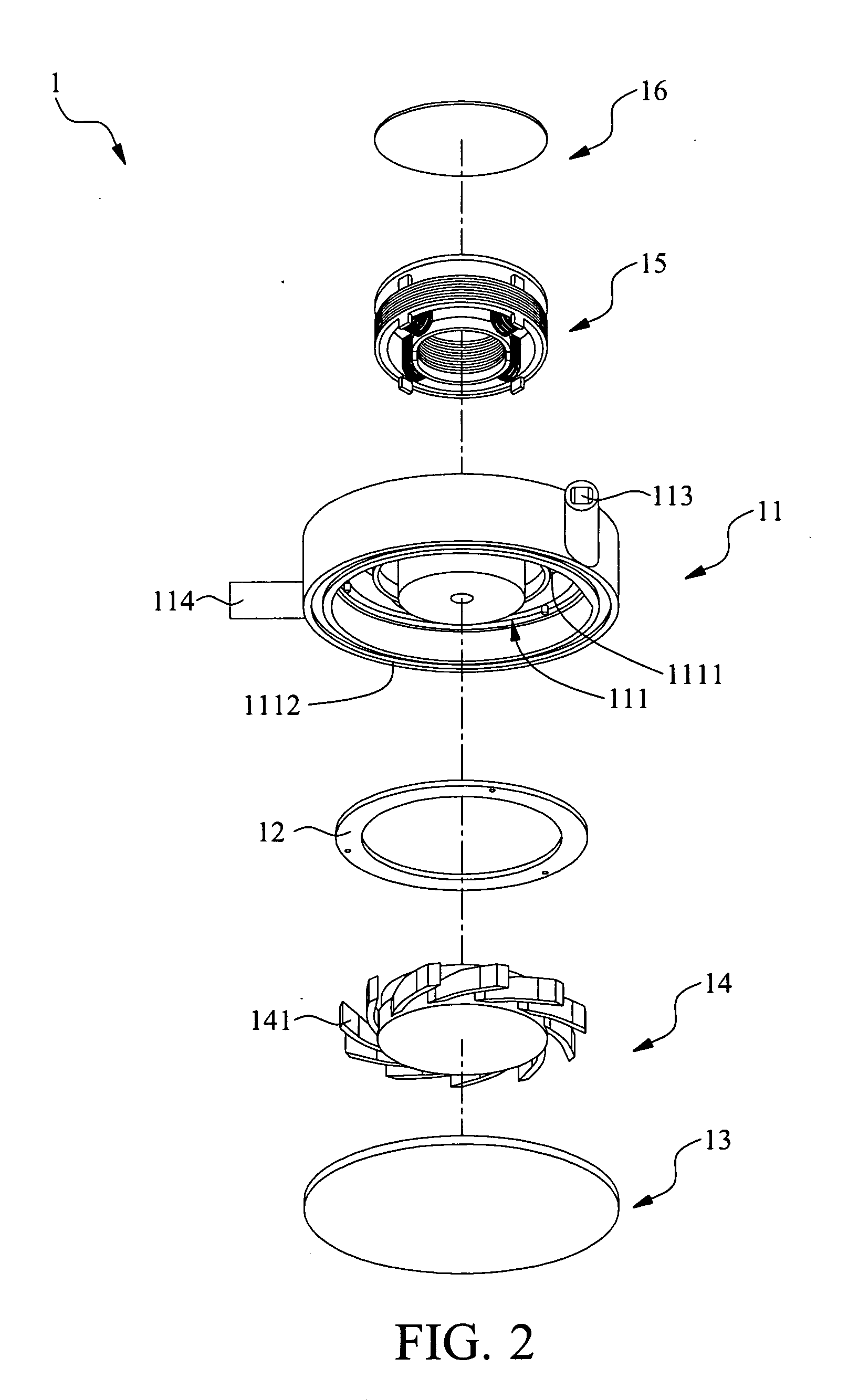 Micropump structure