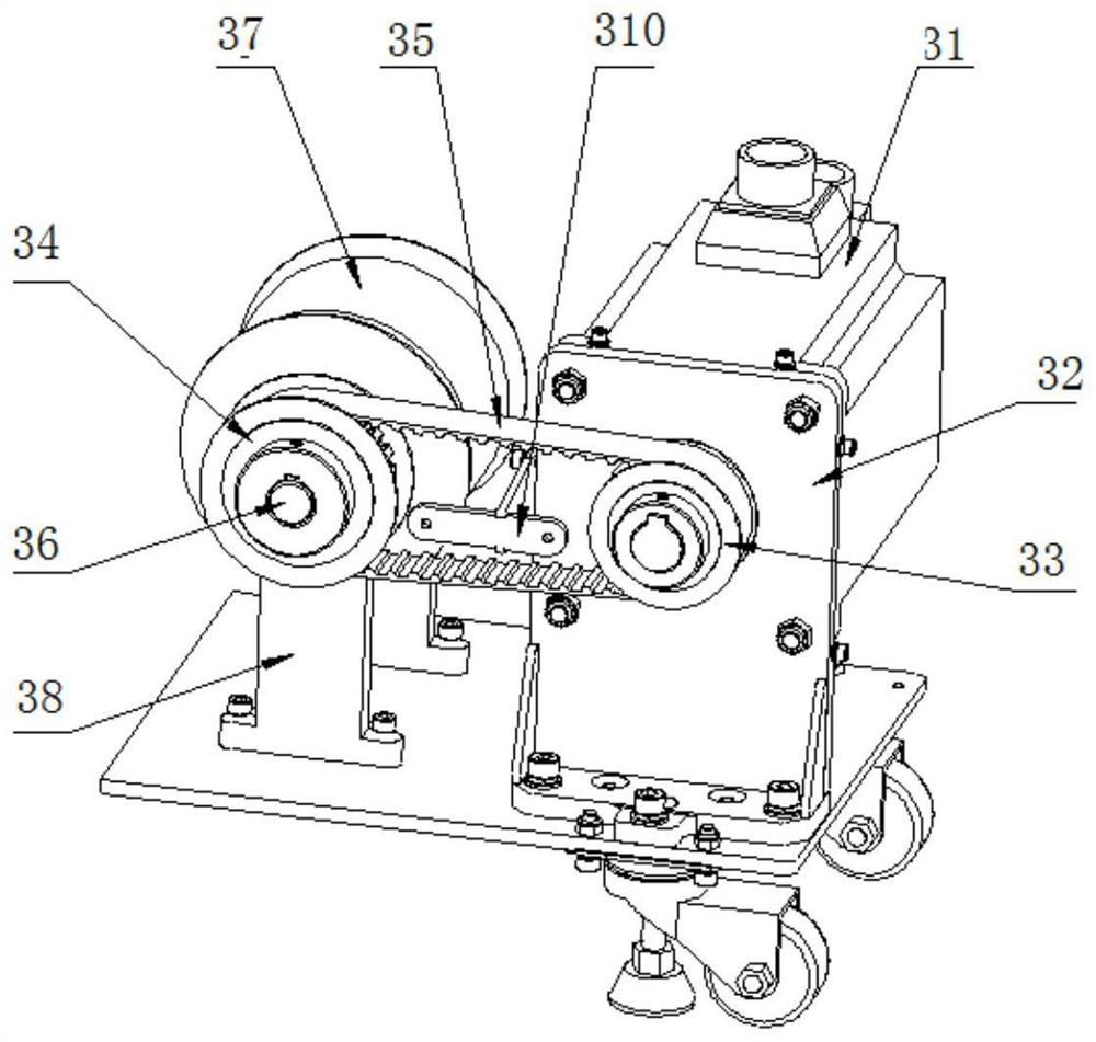 Rotary body testing device