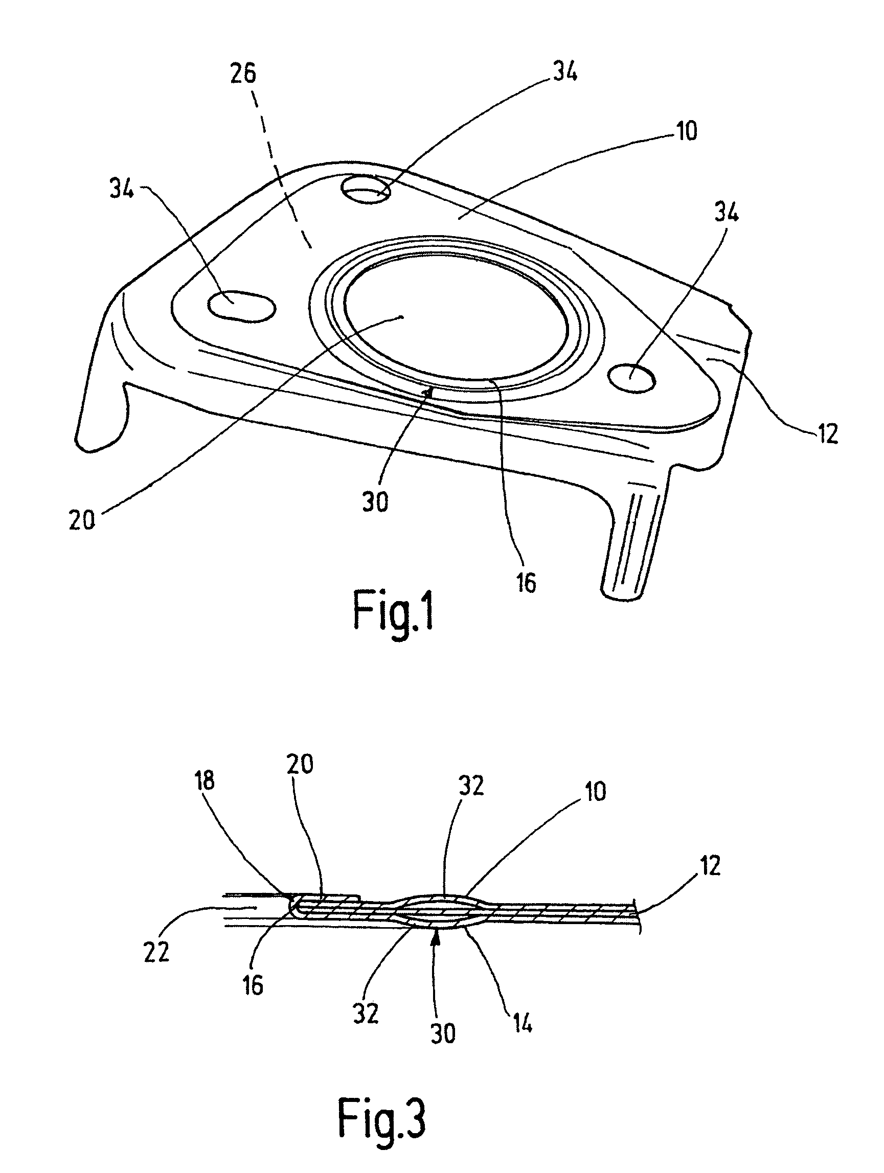 Shielding component, in particular a heat shield