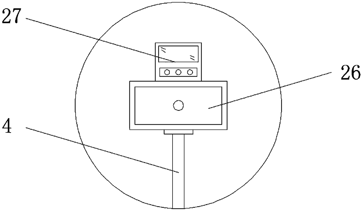 Cotton thread conveying device for textile