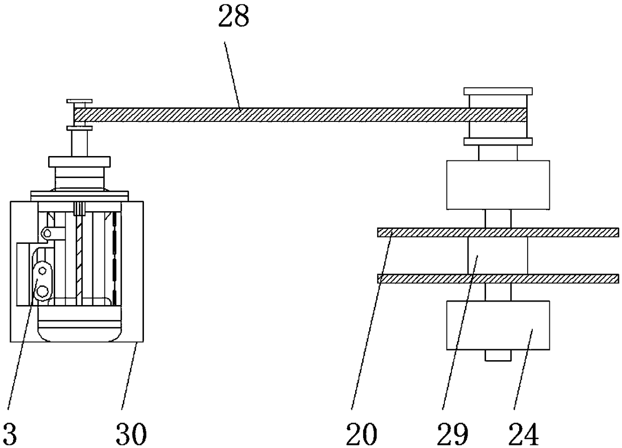 Cotton thread conveying device for textile