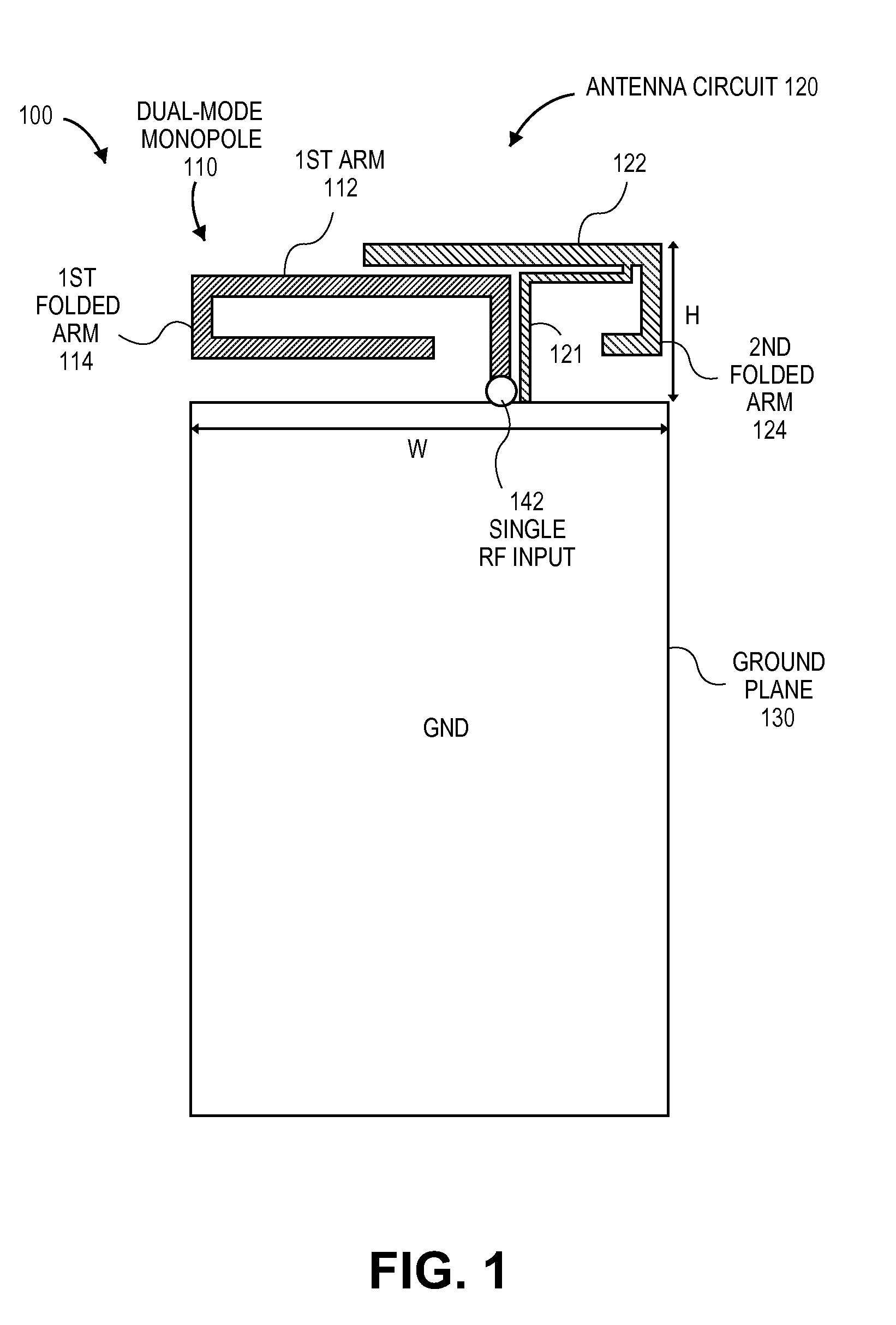 Multi-mode wideband antenna