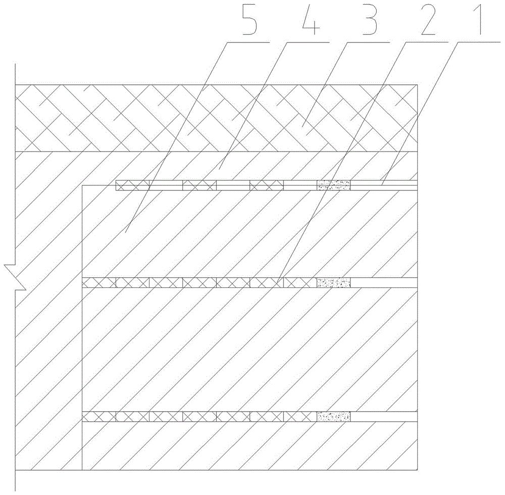 Roof-control blasting method for soft and fractured roof ore body recovery