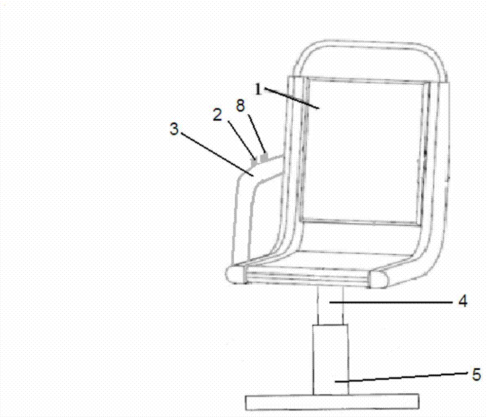 Controllable bus old seat