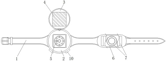 Distributed multifunctional intelligent health monitoring equipment capable of changing multiple wearing modes