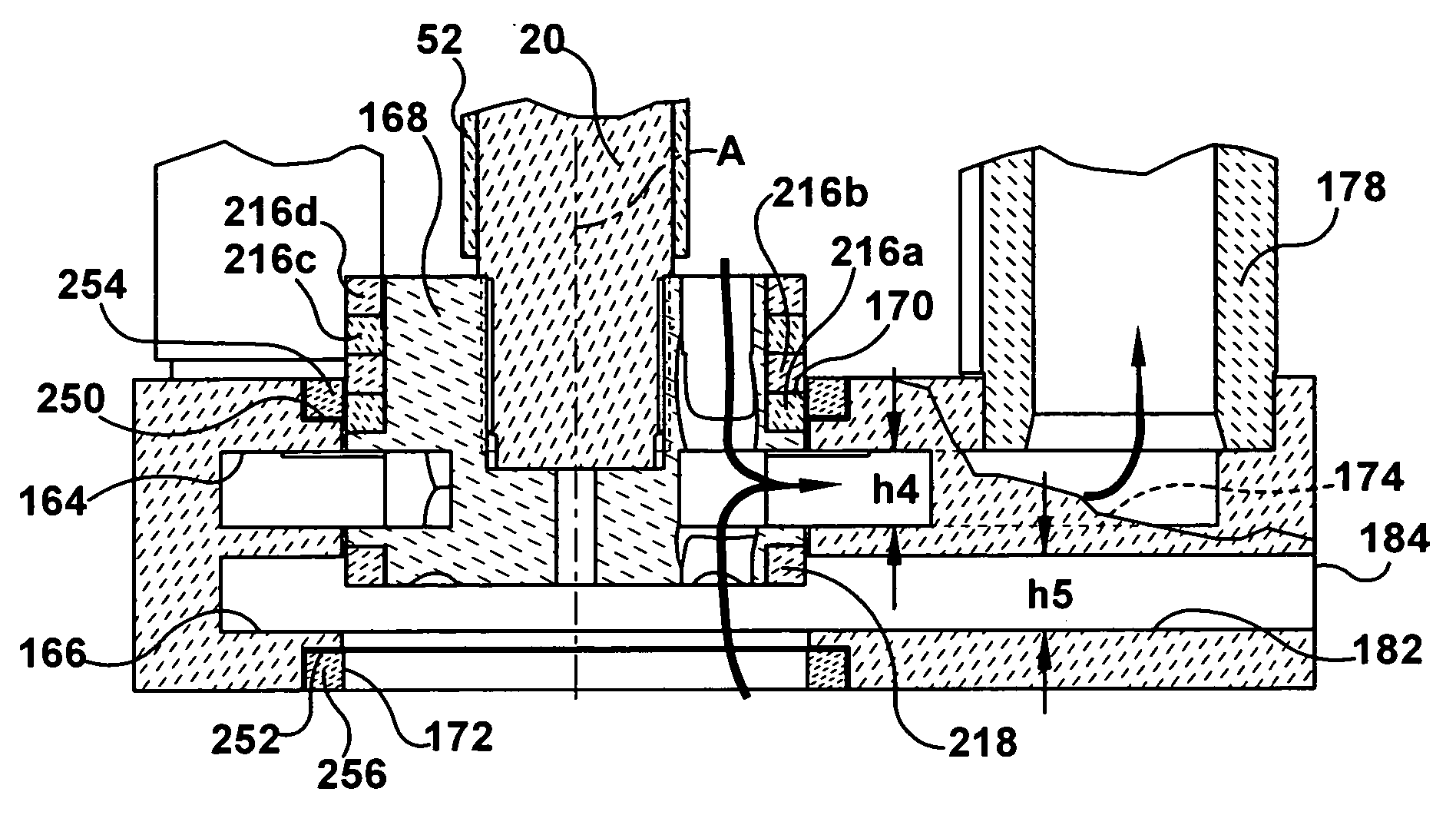 Multi functional pump for pumping molten metal