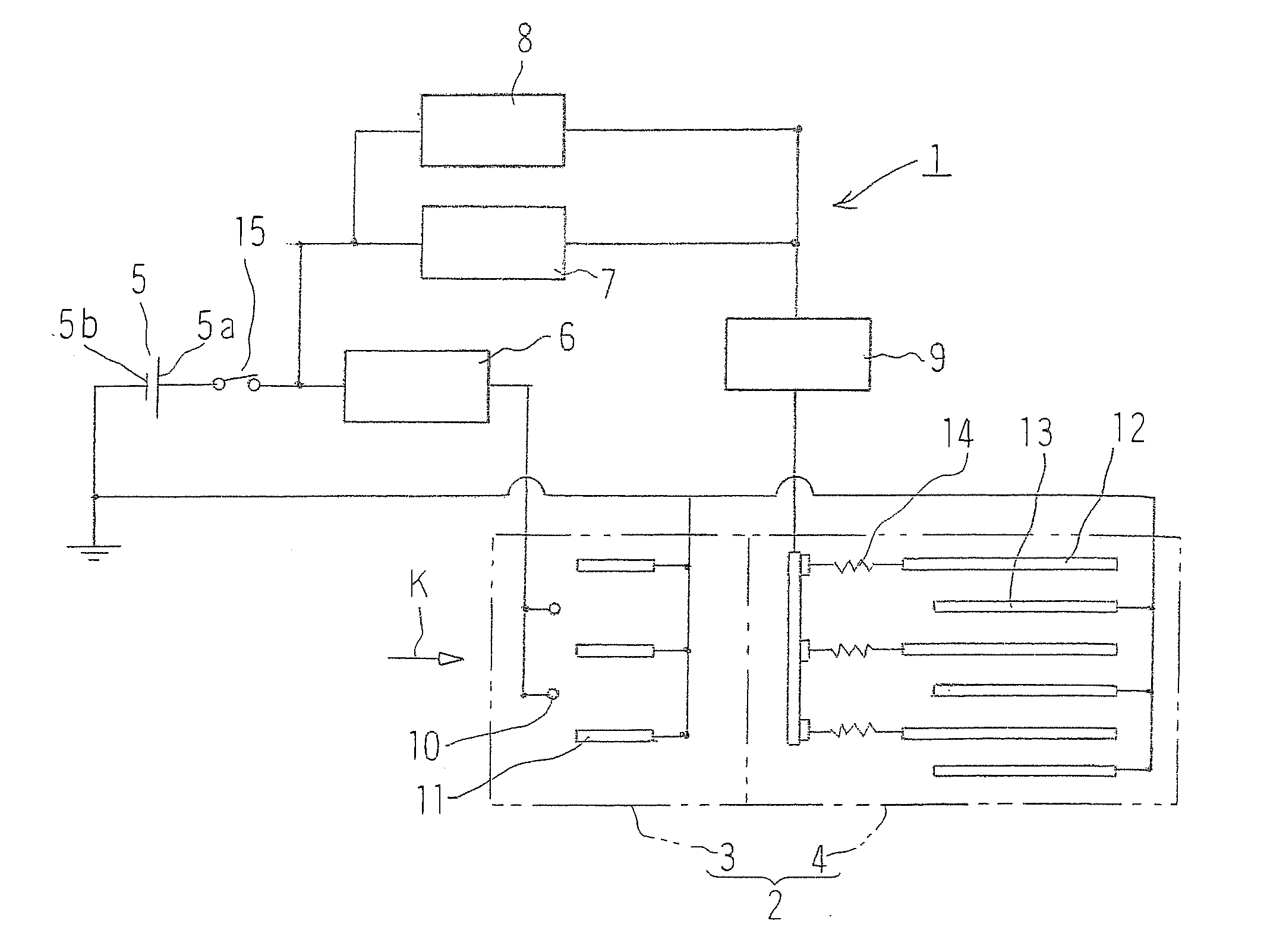 Electrostatic precipitation apparatus for room ventilation and ventilation system incorporating same