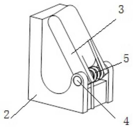 A clamp mechanism for hanging objects with closed rope chains