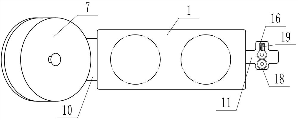 Clinical energy-saving medical gauze disinfection device and method