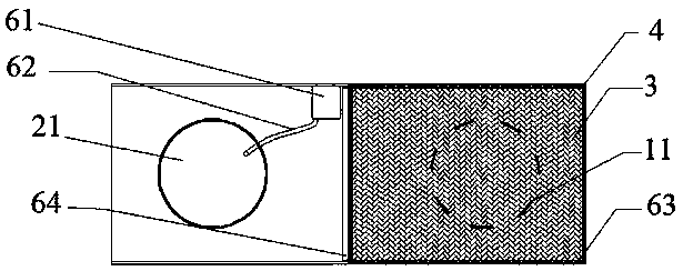 Self-cleaning device of dust filtering part and fresh air system